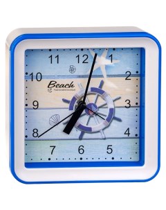 Часы PF TC 010 Quartz часы будильник PF TC 010 квадратные 14 8x14 8 см Perfeo