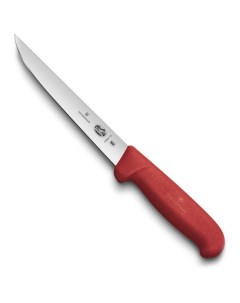 Нож обвалочный лезвие 15 см прямое красный Victorinox