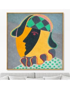 Репродукция картины на холсте Pierots Head 1932г 105х105см Картины в квартиру