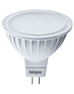 Лампа светодиодная 94 129 5 Вт цоколь GU5 3 дневной свет 4000К Navigator