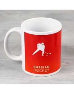 Кружка керамическая Russian hockey 320 мл 7726038 Sima-land