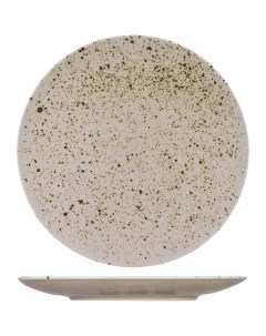 Тарелка Austria Лайфстиль для пиццы 300х300х25мм фарфор песочный Lilien