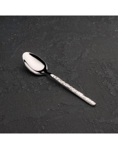 Ложка чайная Лин h 12 2 см цвет серебряный Magistro