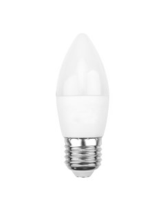 Лампа светодиодная Свеча Е27 9 5 Вт 2700 К теплый свет Rexant