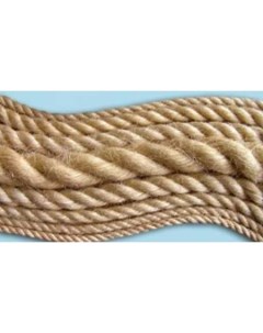 Веревка джутовая д 6 мм 20 м Сибшнур