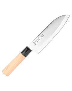 Кухонный нож Киото универсальный двусторонняя заточка сталь 29 5 см 4072466 Sekiryu