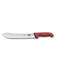 Нож кухонный Butchers knife разделочный 250мм заточка прямая стальной крас Victorinox