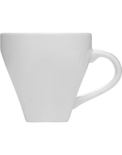 Чашка кофейная 80мл 80х61х66мм фарфор белый Kunstwerk