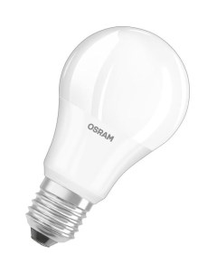 Лампочка светодиодная Antibacterial Е27 8 5 Вт теплый белый груша матовая Osram