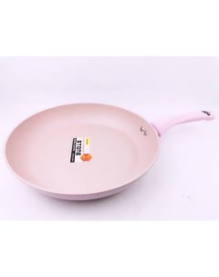 Сковорода универсальная Зефирное настроение 28 см розовый Q 0819 3 5 Импортные товары (нг)