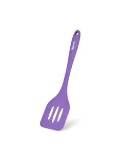 Лопатка силиконовая с прорезями TWINS 29см Фиолетовый Fissman