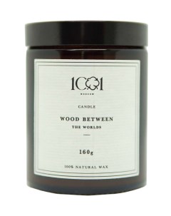 Ароматическая свеча Wood Between The Worlds массажная с ароматом бергамота и апельсина 1001 moscow