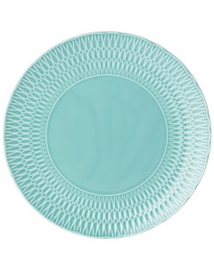 Тарелка обеденная софия голубая 28 см Cmielow
