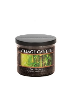 Ароматическая свеча Черный бамбук чаша средняя Village candle