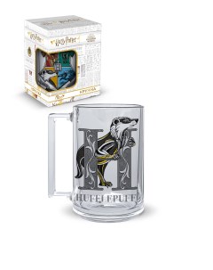 Кружка 320 мл Harry Potter Пуффендуй Буква в подарочной упаковке стекло Priority