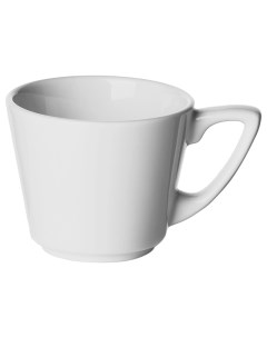 Чашка Монако Вайт кофейная 85мл 65х65х52мм фарфор белый Steelite
