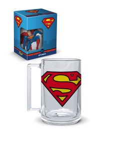 Кружка 320 мл DC Супермен Классика в подарочной упаковке стекло Priority