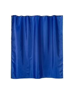 Занавеска штора Bright Colors для ванной тканевая 180х180 см цвет синий Moroshka