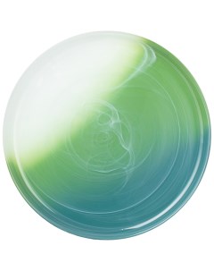 Тарелка обеденная alabaster green диаметр 28 см высота 2 cм KSG 332 039 Bronco