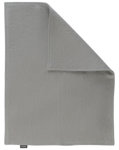Двухсторонняя салфетка под приборы из умягченного льна серого цвета Essential 35х45 Tkano