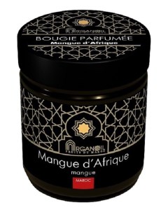 Ароматическая свеча Африканское манго Bougie Parfumee Mangue D Afrique 100г Argan oil