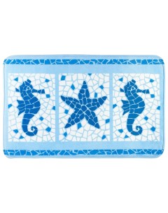 Коврик для ванной Marine Motifs 14916 Голубой Tatkraft