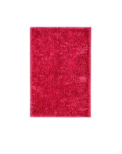 Мягкий коврик Bright Colors для ванной комнаты 40х60 см цвет розовый Moroshka