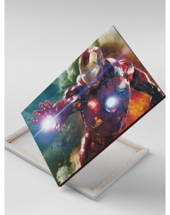 Картина на холсте Iron Man Железный человек 30x40 Сувенирshop