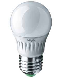 Эл лампа LED G45 5 230 4K E27 Navigator
