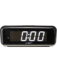 Часы 738 6 1 дисплей БЕЛЫЙ USB будильник Vst