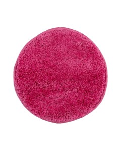 Ковер ворсовый SHAGGY розовый d150 арт УК 1004 14 Kamalak tekstil