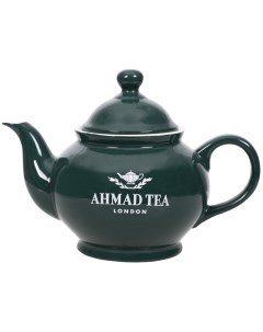 Чайник заварочный с фильтром зелёный керамический 850 мл Ahmad tea