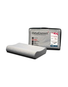 Ортопедическая подушка Classic Simple M 58 х 37 см валики 9 11 см Ortocorrect