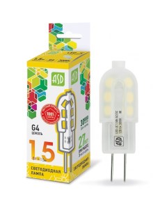 Лампа светодиодная LED JC standard 1 5Вт 12В G4 4000К Asd