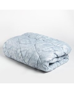 Одеяло зимнее 140х205 см бамбуковое волокно ткань тик п э 100 Веста