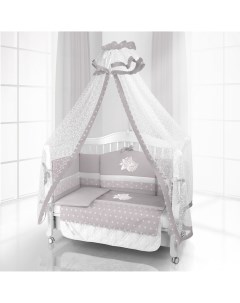 Комплект постельного белья Beatrice Bambini Unico Smile 125х65 grigio grigio Bb beatrice bambini