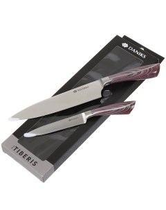 Набор ножей 2 предмета 20 см 12 5 см рукоятка пластик Тибр JA202042002 Daniks