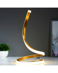 Настольная лампа 16607 1GD LED 6Вт золото Risalux
