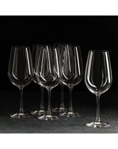 Набор бокалов для вина Виола 550 мл 6 шт Crystal bohemia