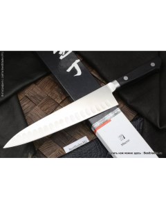 Кухонный нож Uflex Santoku 159 мм Shizu hamono