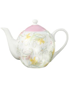 Заварочный чайник 1 4 л Александра Нежные лилии Розовая 158522 Leander