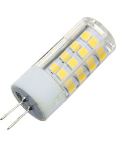 Лампа светодиодная LED JC VC 5Вт 12В G4 4000К 450Лм IN HOME h46мм Asd