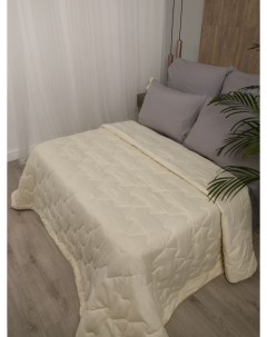 Одеяло 2 спальное евро 200х220 см всесезонное теплое Верблюжье наполнитель 200гр Отк