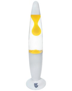 Лава лампа 41 см Белый Прозрачный Желтый Hittoy