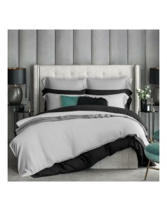 Комплект постельного белья Сенса семейный эвкалиптовое волокно 50x70 см серый Togas
