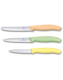 Набор из 3 кухонных ножей Swiss Classic Trend Colors 6 7116 34L2 Victorinox