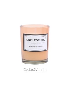 Свеча ароматическая Кедр Ваниль 5 2х6 2 см Indo