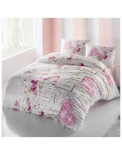 Комплект постельного белья SERENAY евро фиолетовый Irina home