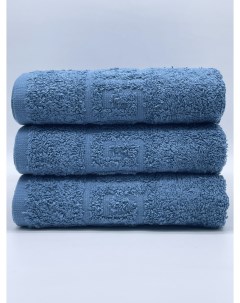 Набор полотенец 50x90 3 шт м54 54 54_saxony_blue Tm textile
