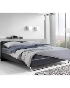 Комплект постельного белья Серебристый камень 2 спальный хлопок серый Текс-дизайн